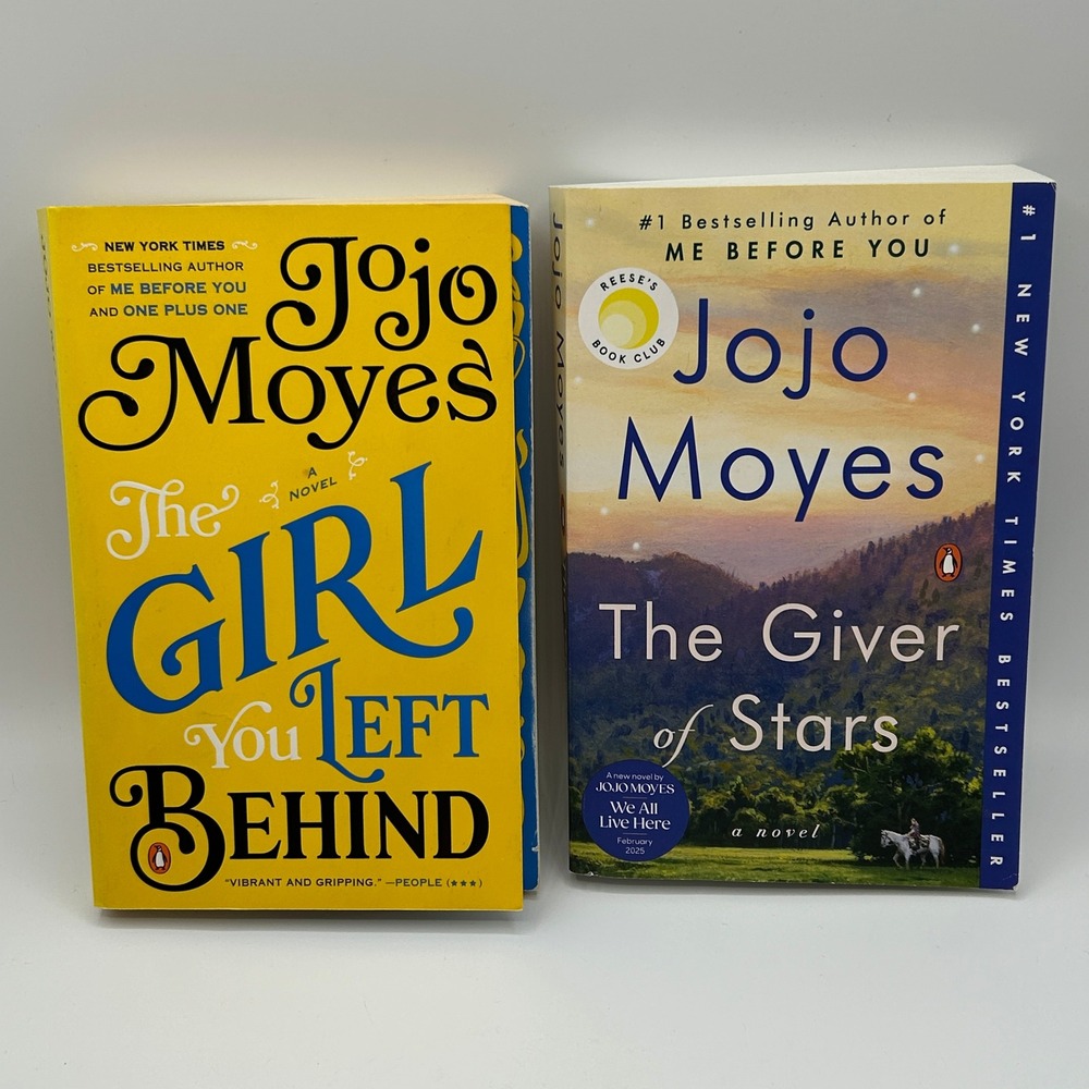 Jojo Moyes 2 Book Lot Paperback Penguin‎ Romance Women's Fiction Beach Reads